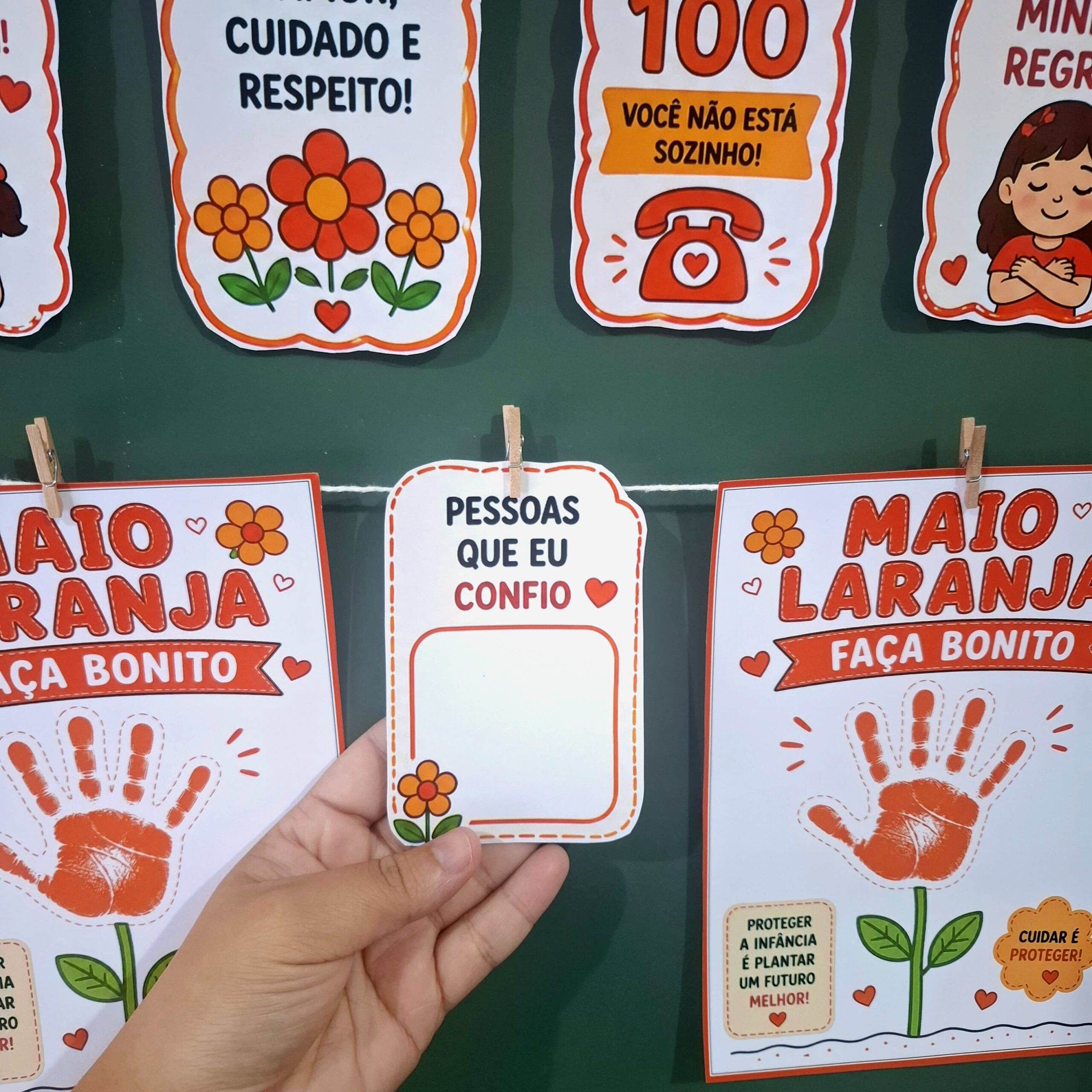 Varal da Proteção - Maio Laranja - Imagem 4