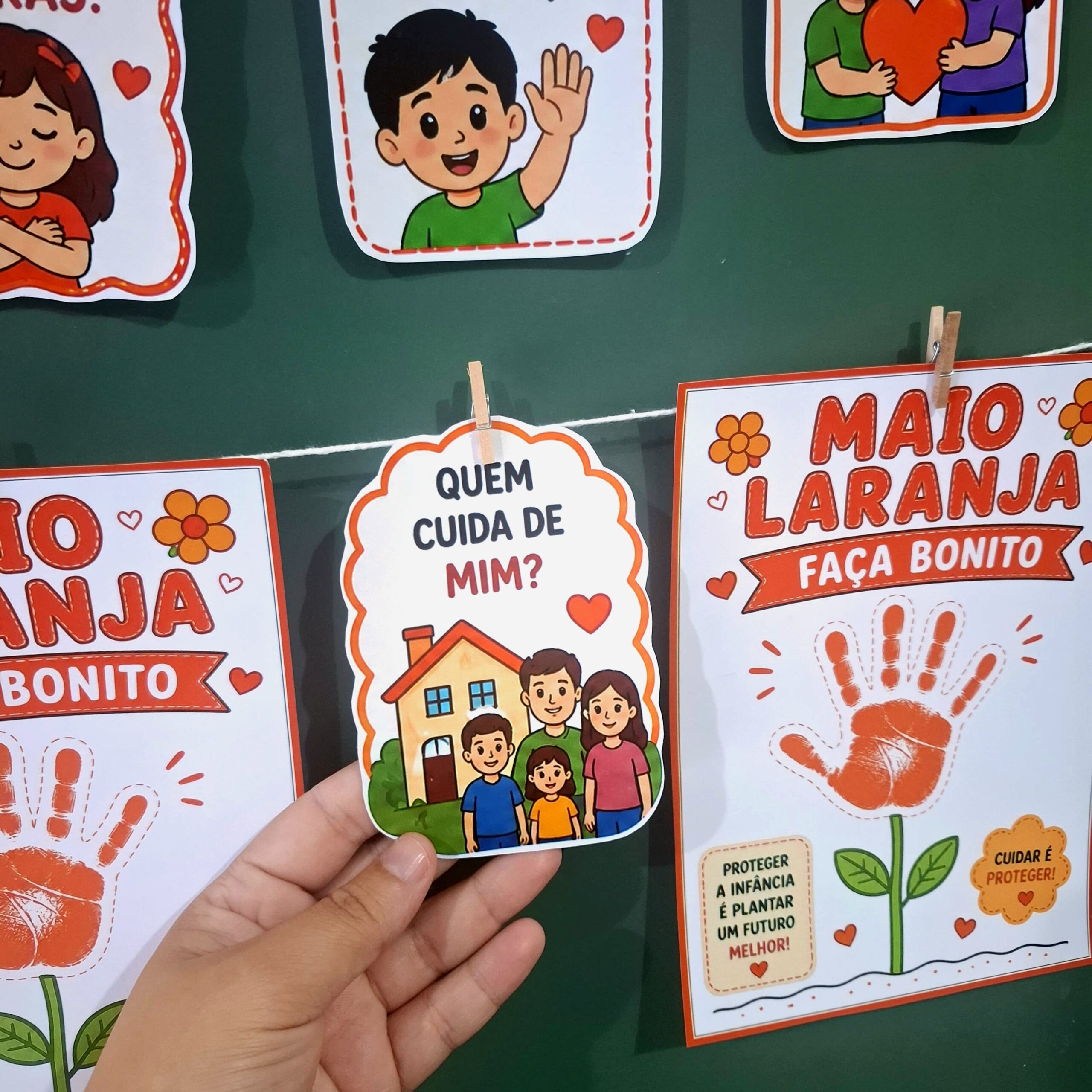Varal da Proteção - Maio Laranja - Imagem 7