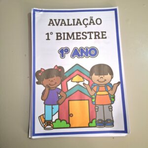 Avaliação 1° Bimestre - 1° ano Fundamental