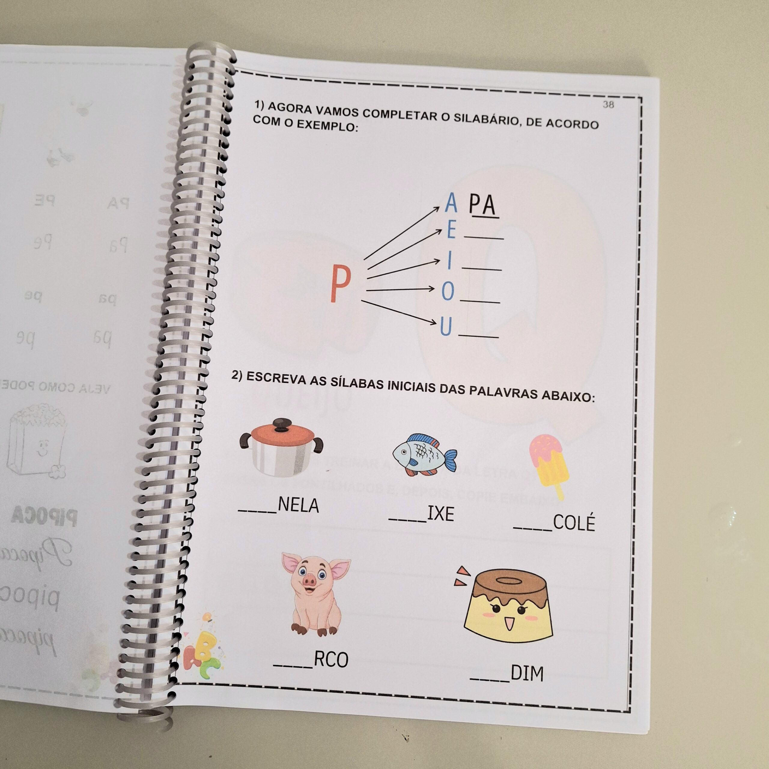 Apostila de Atividades - Pré Silábicos (Alfabetização) - Imagem 5