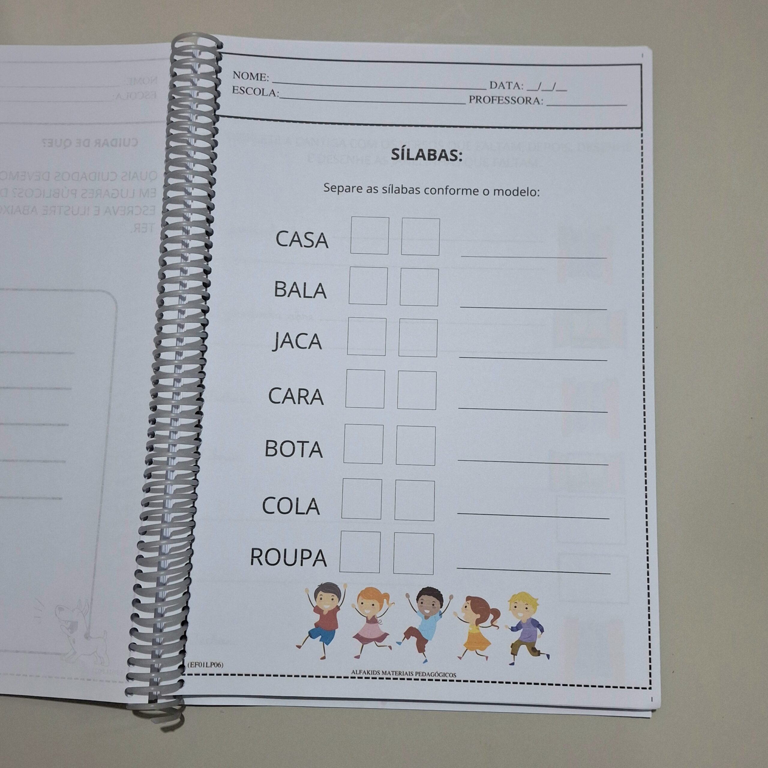 Apostila de Reforço 1° ano - Vol1 - Imagem 6