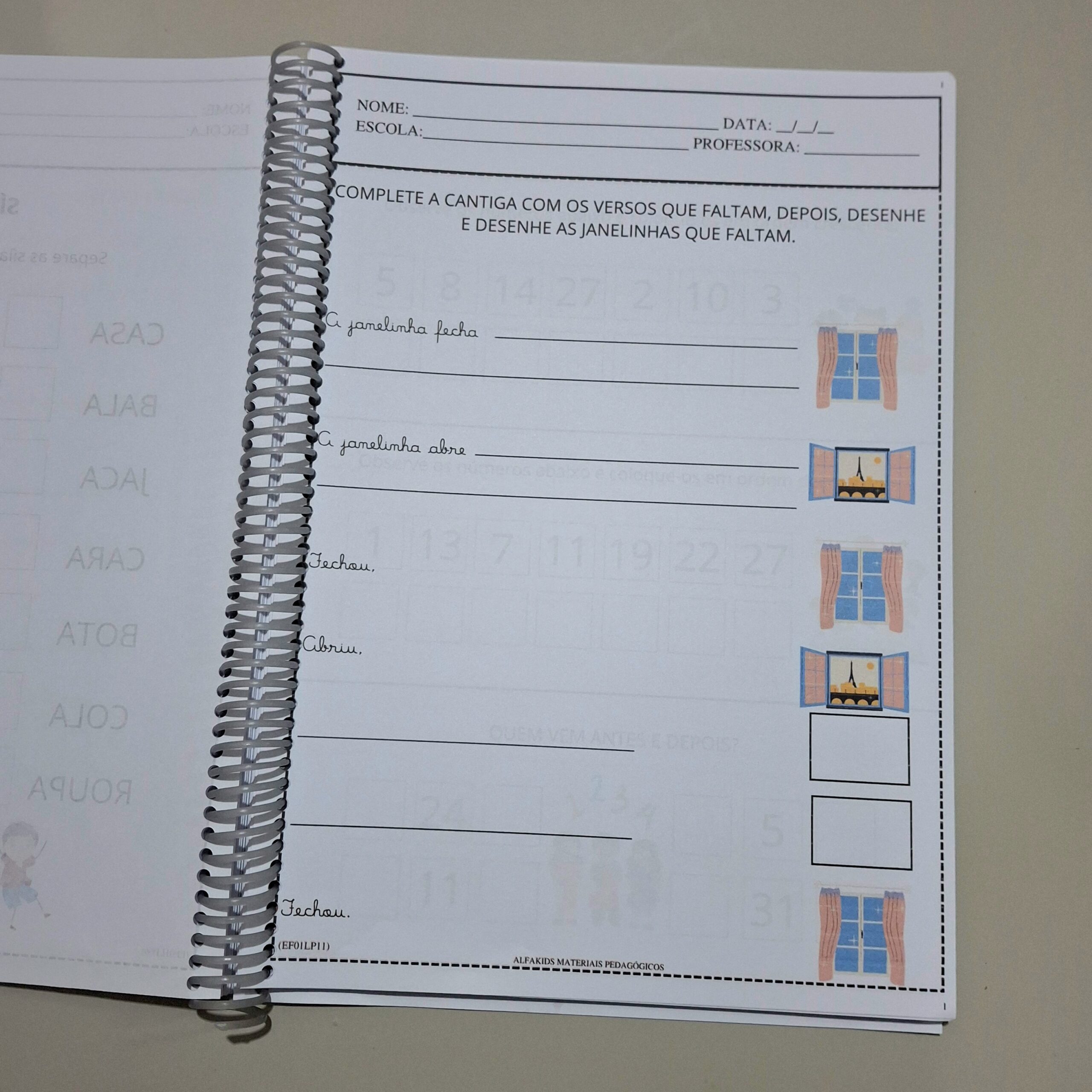 Apostila de Reforço 1° ano - Vol1 - Imagem 5