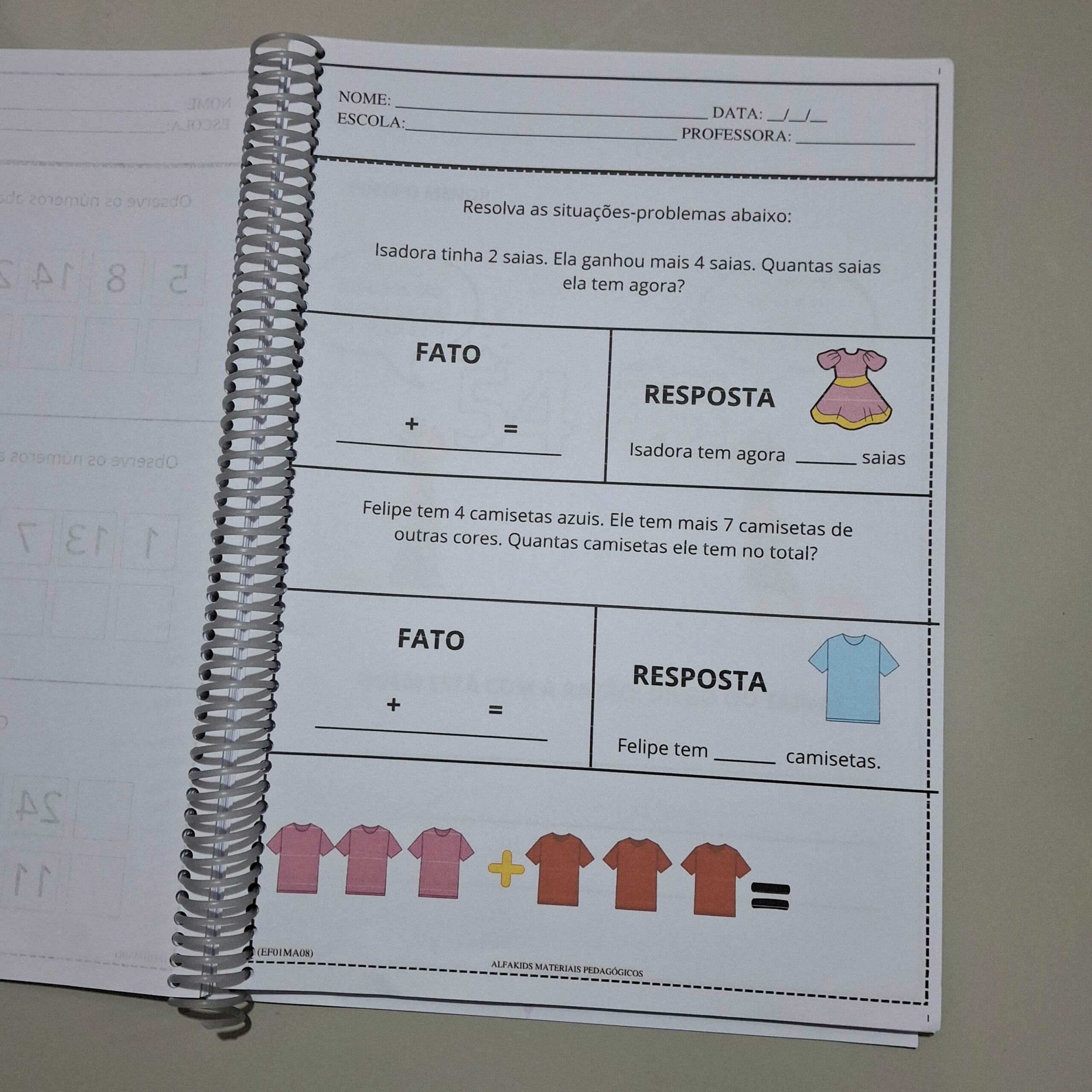 Apostila de Reforço 1° ano - Vol1 - Imagem 3