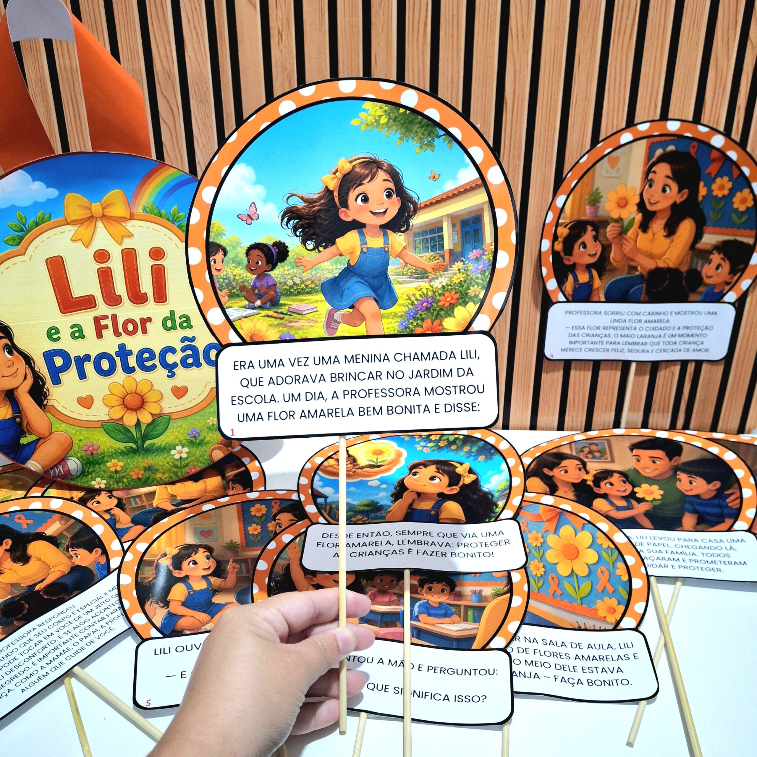 Sacola Contação de História - Lili e a Flor da Proteção - Imagem 8