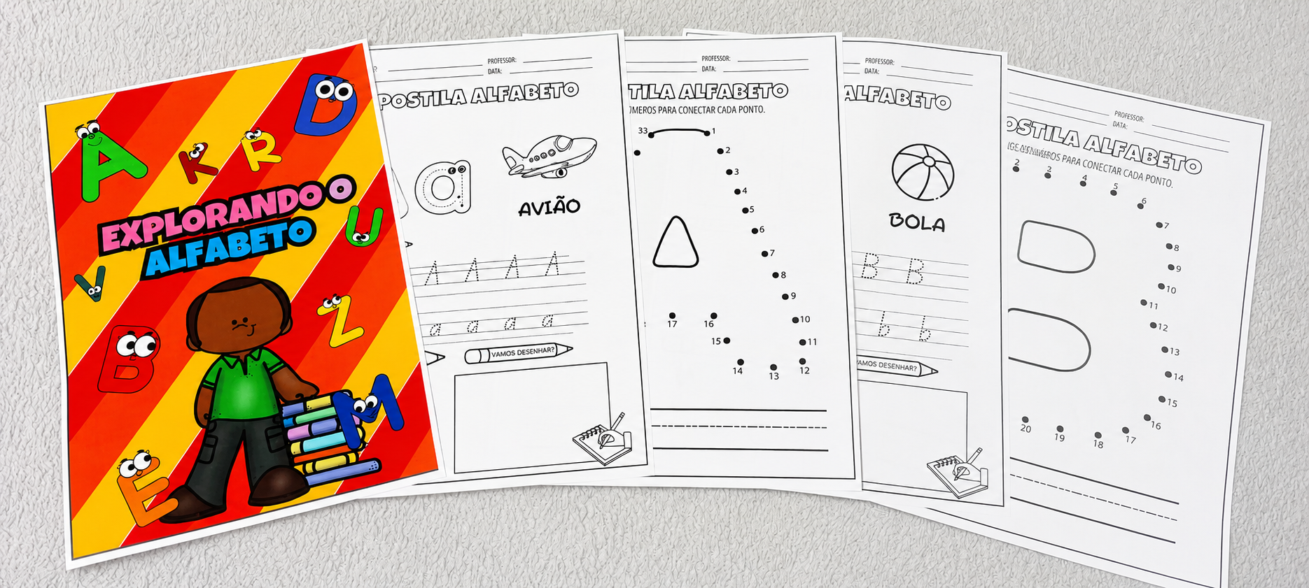 Super Combo - 5 Apostilas Educação Infantil - Imagem 3