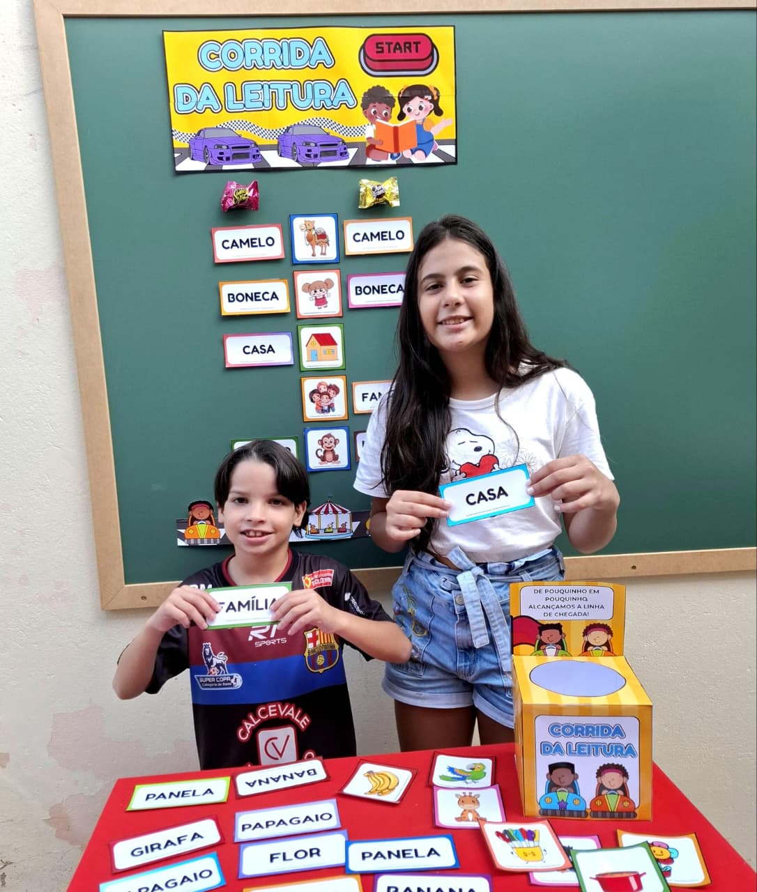 Recurso Interativo: Corrida da Leitura