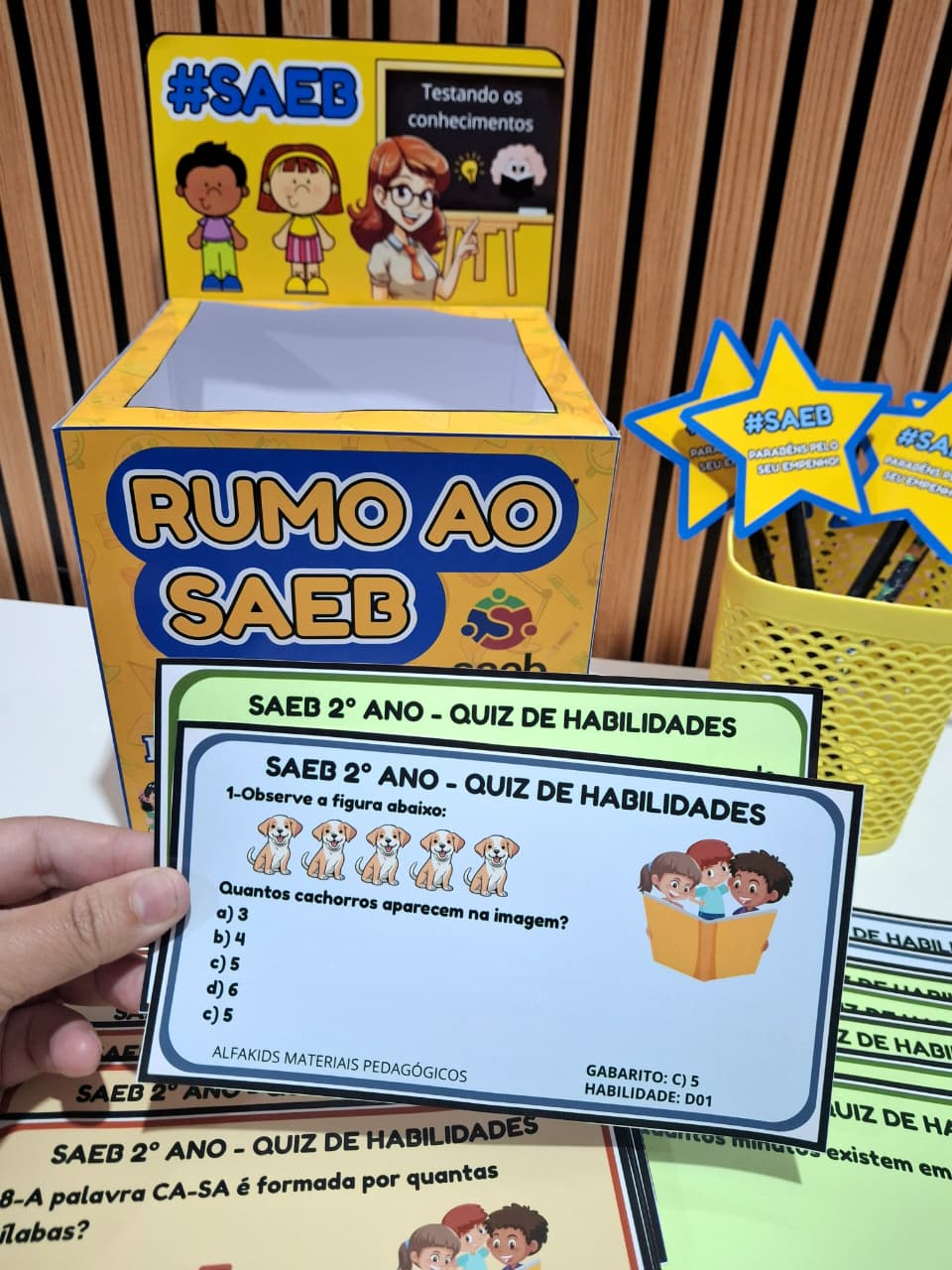 Rumo ao Saeb - Quiz das Habilidades (2° ano Fundamental) - Imagem 2