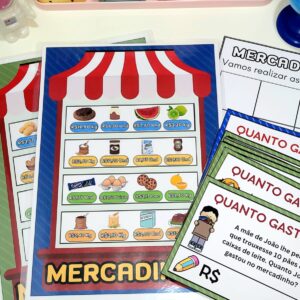 Jogo Pedagógico: Mercadinho - Qual é o troco