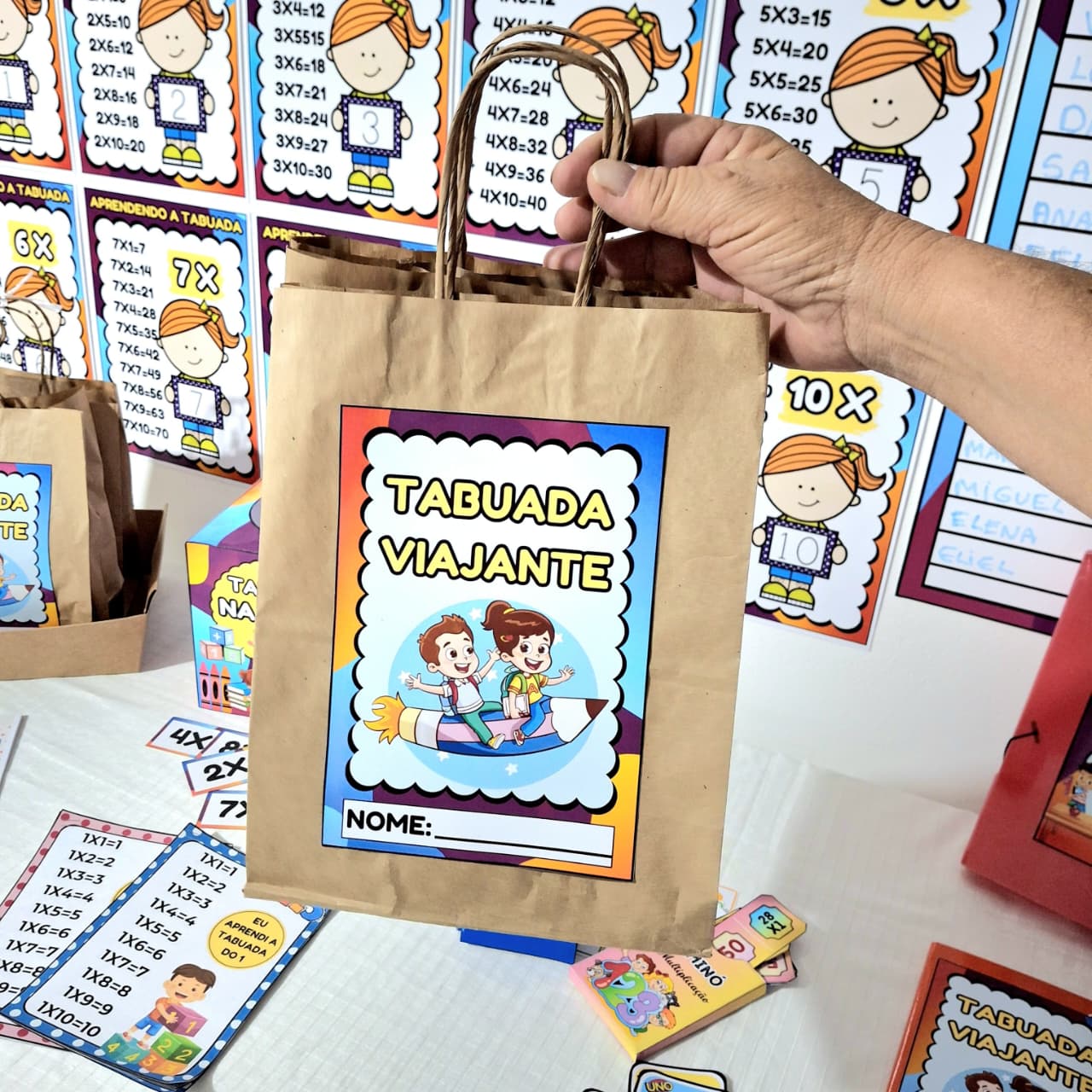 Projeto Pedagógico: Tabuada Viajante - Imagem 5