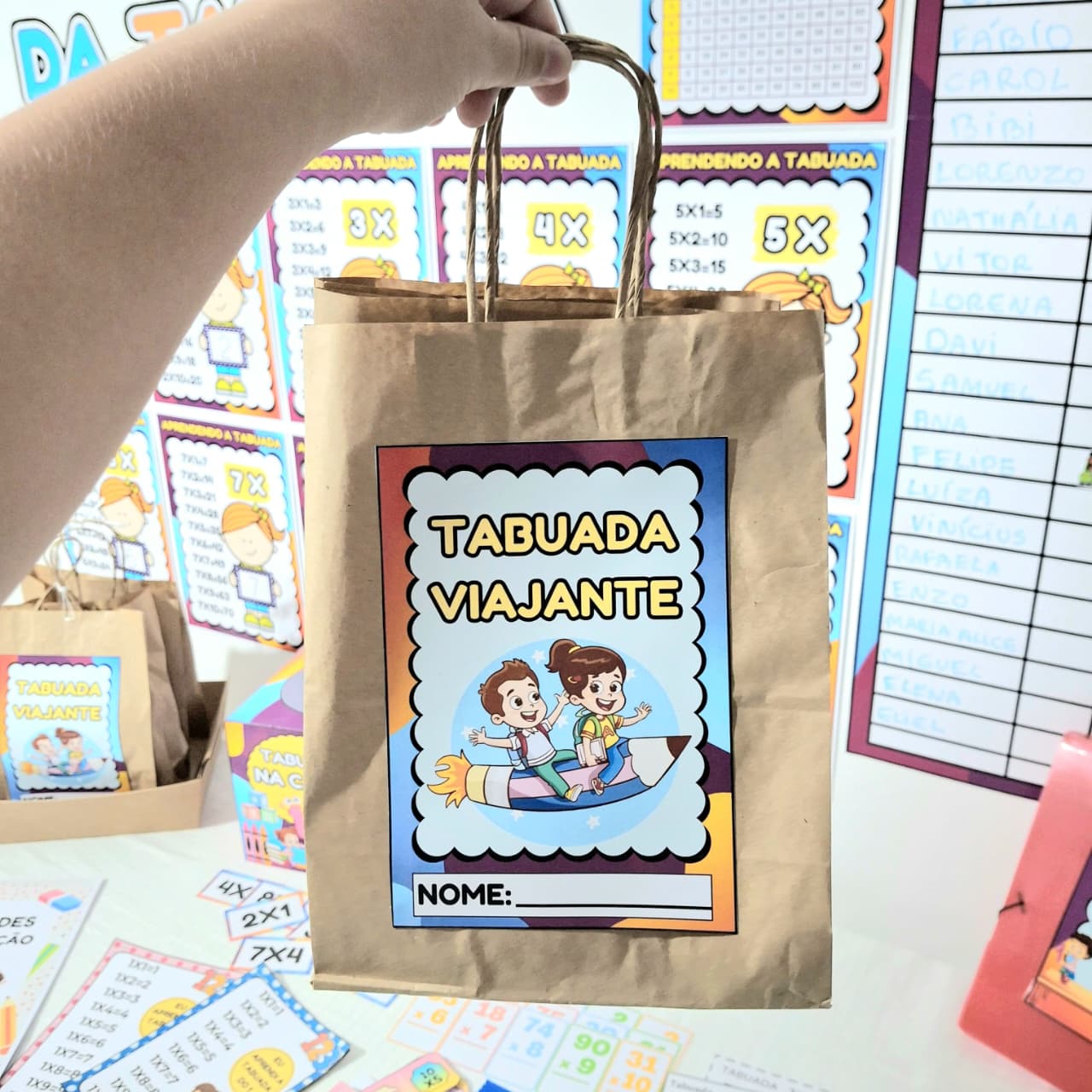 Projeto Pedagógico: Tabuada Viajante - Imagem 8