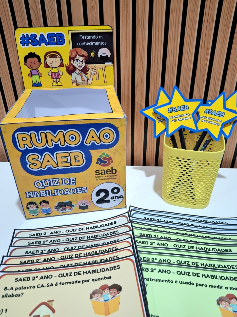 Rumo ao Saeb - Quiz das Habilidades (2° ano Fundamental)