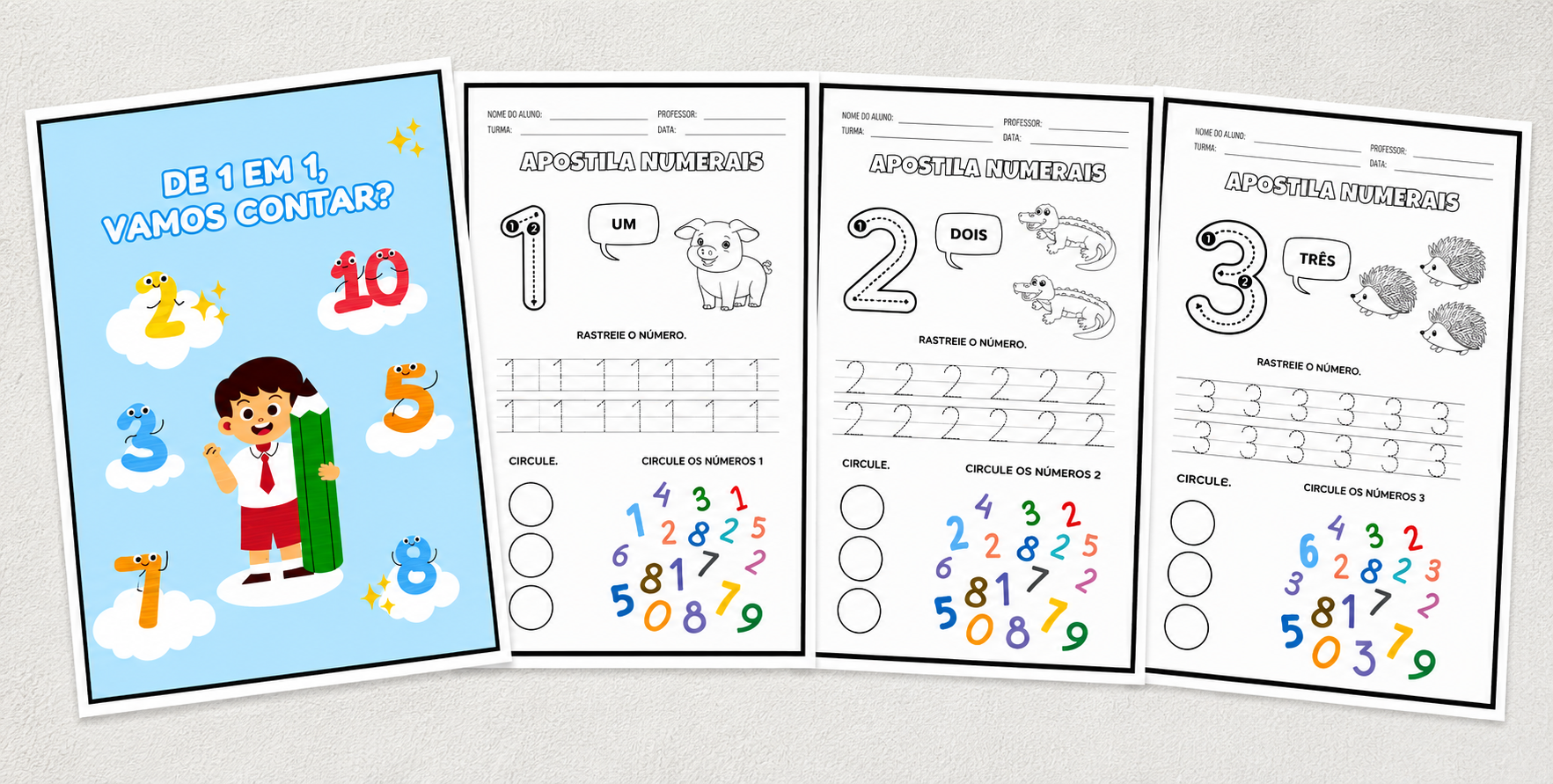 Super Combo - 5 Apostilas Educação Infantil - Imagem 5