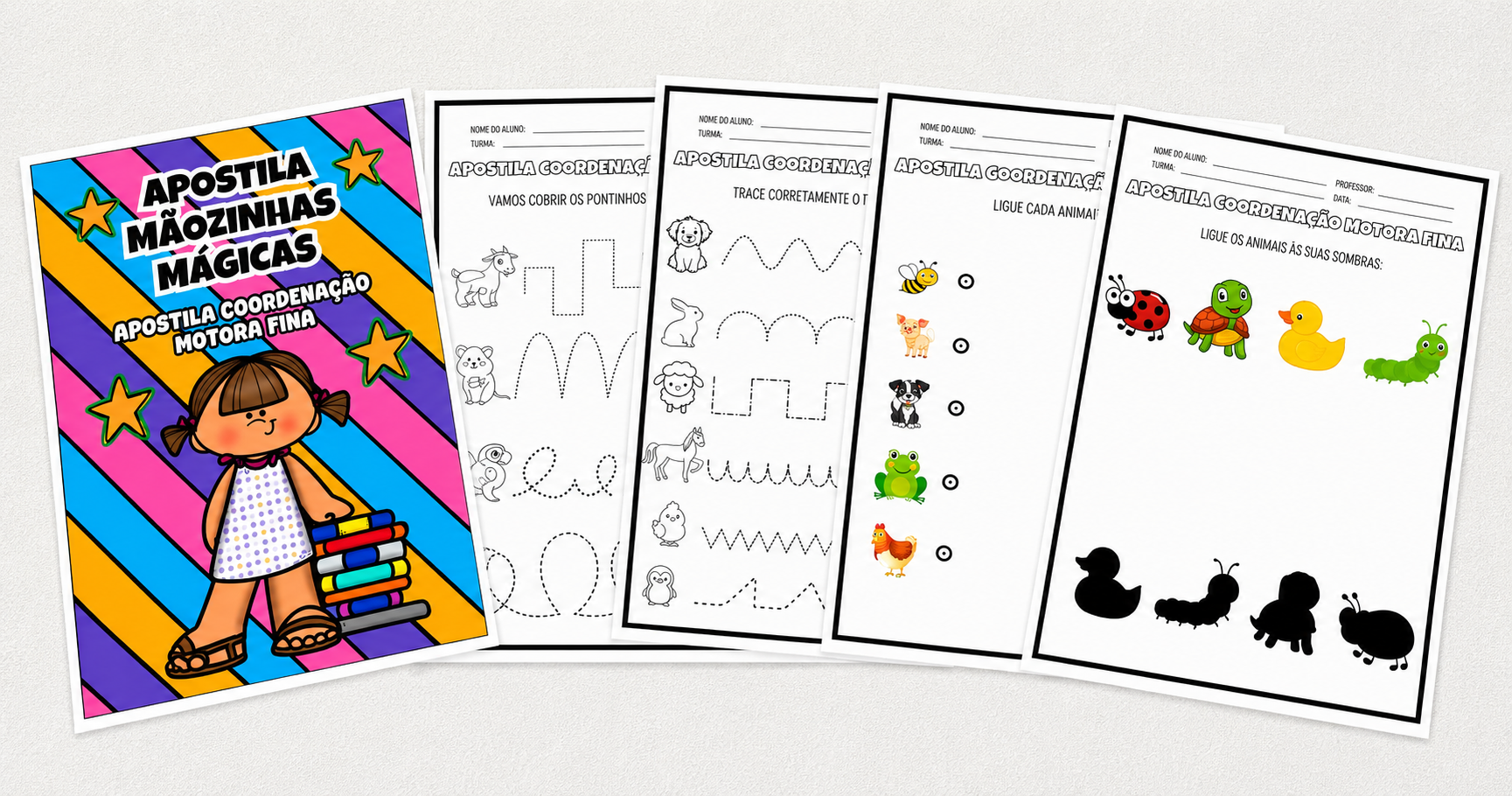 Super Combo - 5 Apostilas Educação Infantil - Imagem 2