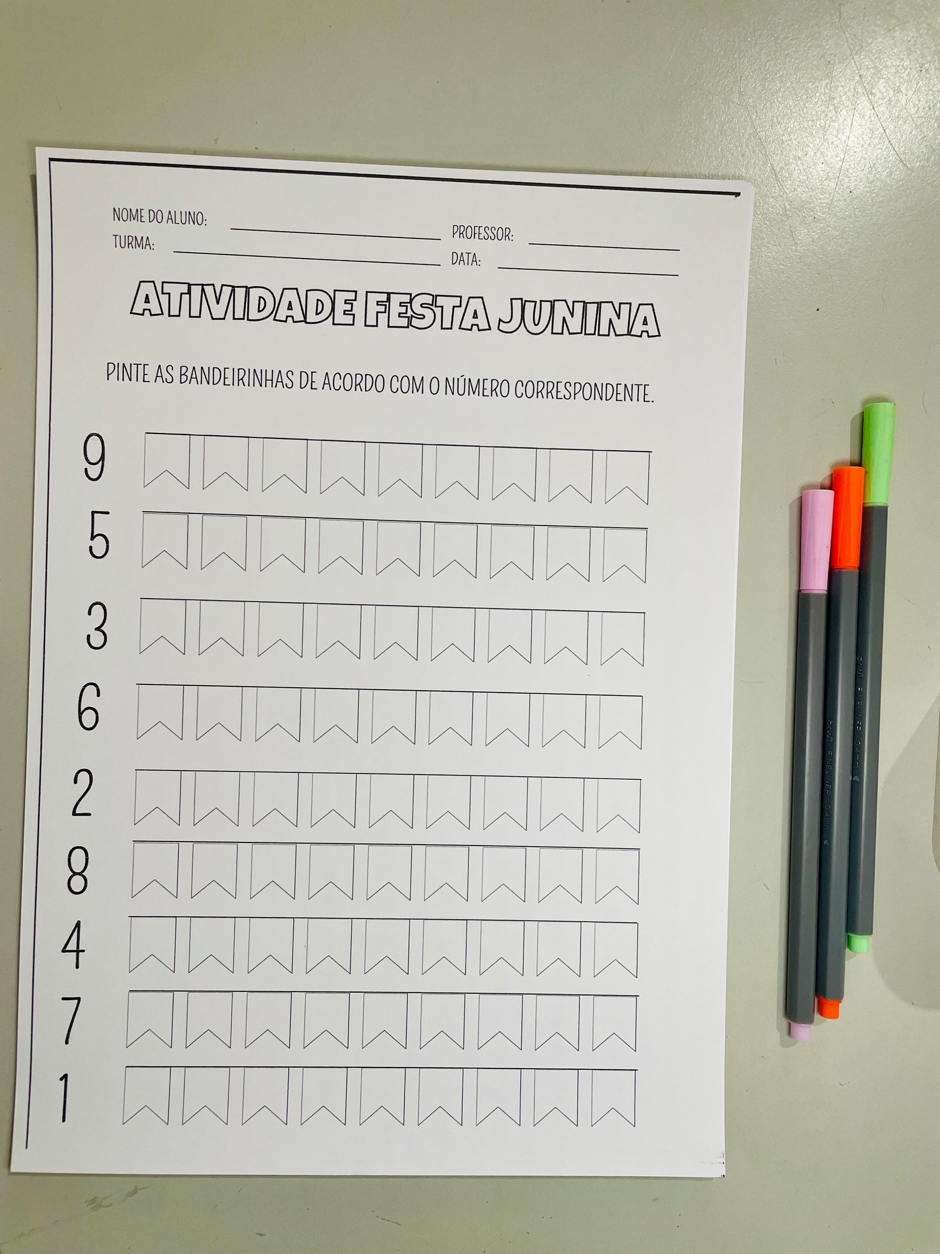 Kit Junino - Arraiá da aprendizagem - Imagem 6