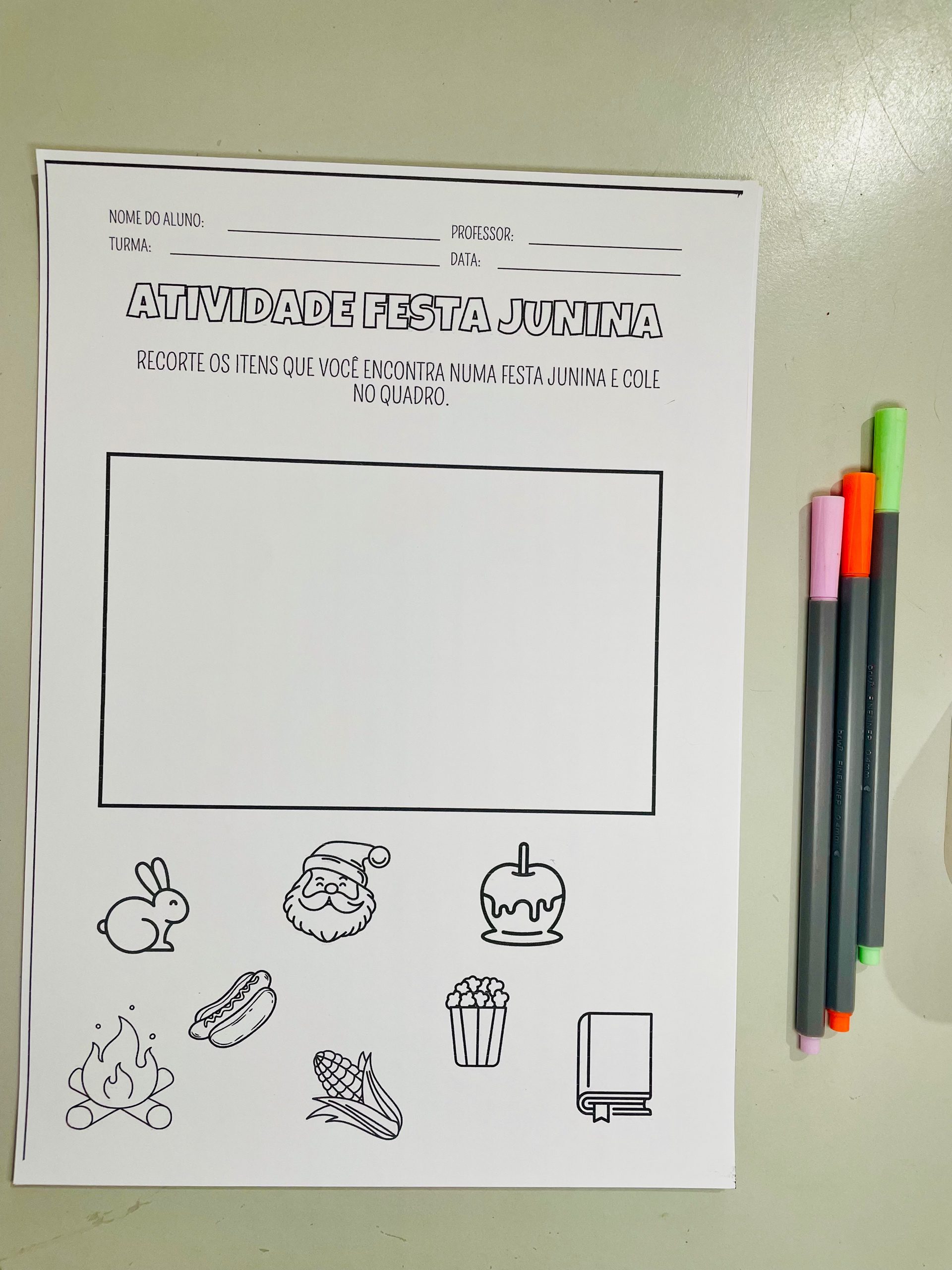 Kit Junino - Arraiá da aprendizagem - Imagem 8