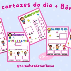 Kit Cartazes do Dia