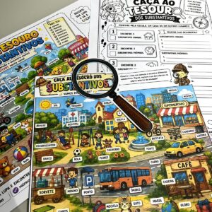 Caça ao Tesouro do substantivo